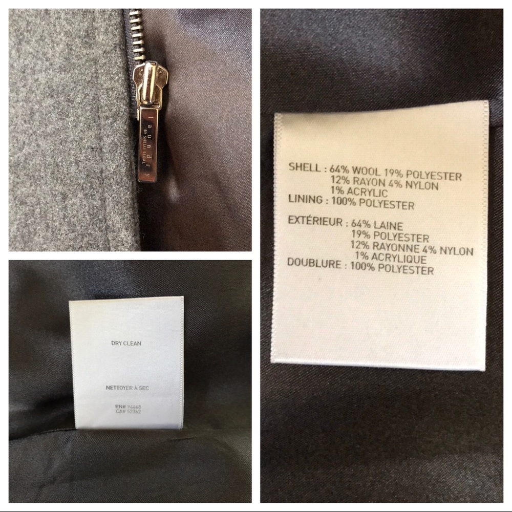 Laundry by Shelli Segal Asymmetrical Zip Coat - Picture 7 of 10